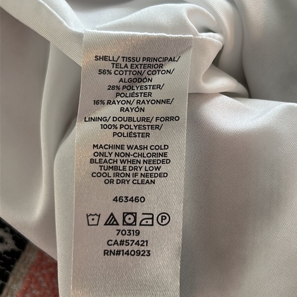 LOFT Southwestern Pattern Skirt Size 4 - Picture 8 of 8